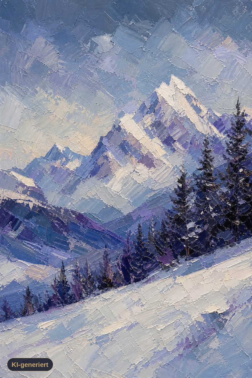 Stille Winterberge von Alice Spring