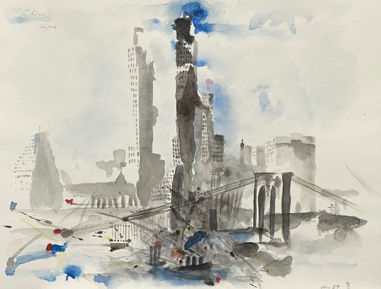 Kopie nach Wilhelm Thöny, “New York ‘33”