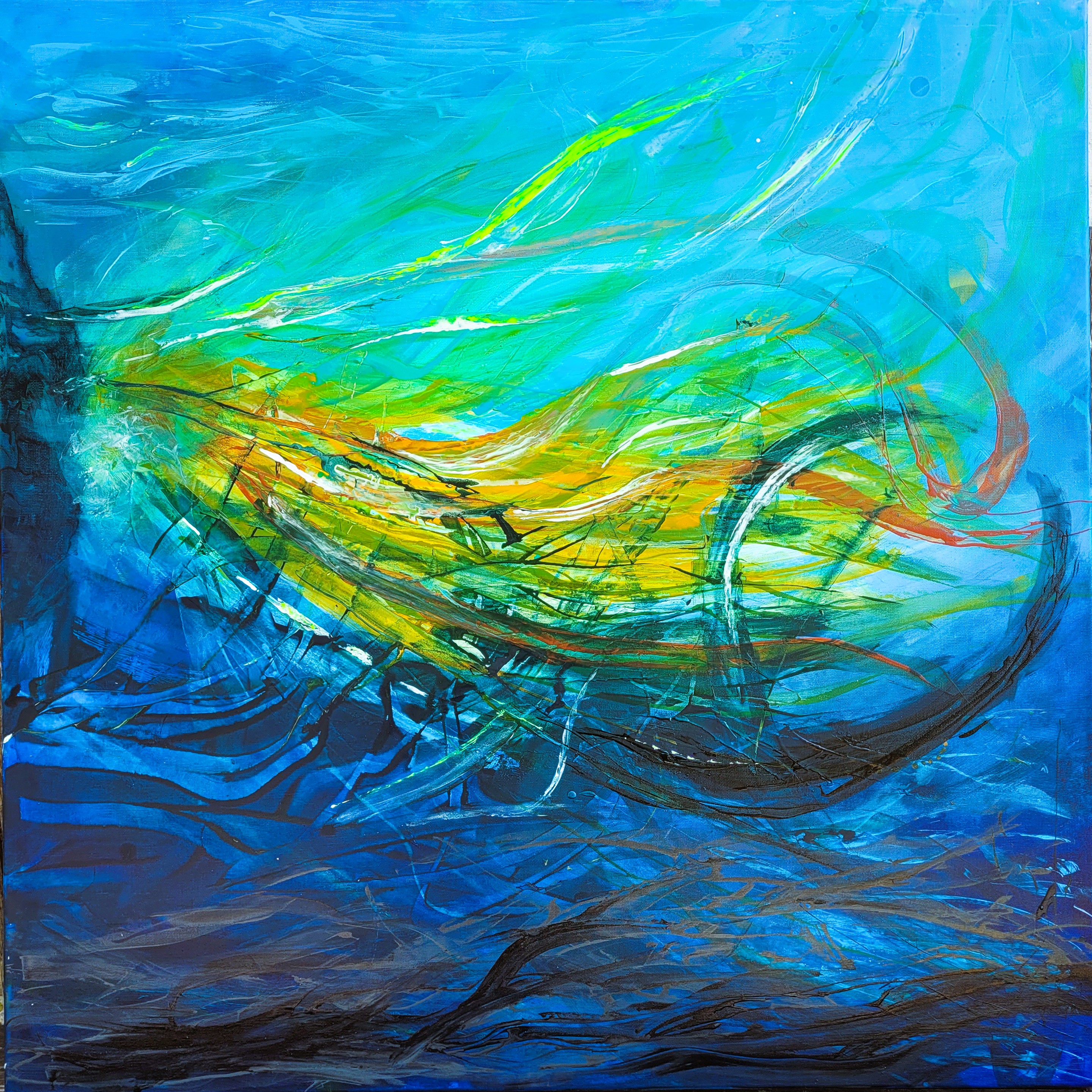 Bloom on Water – Gudrun Dapont