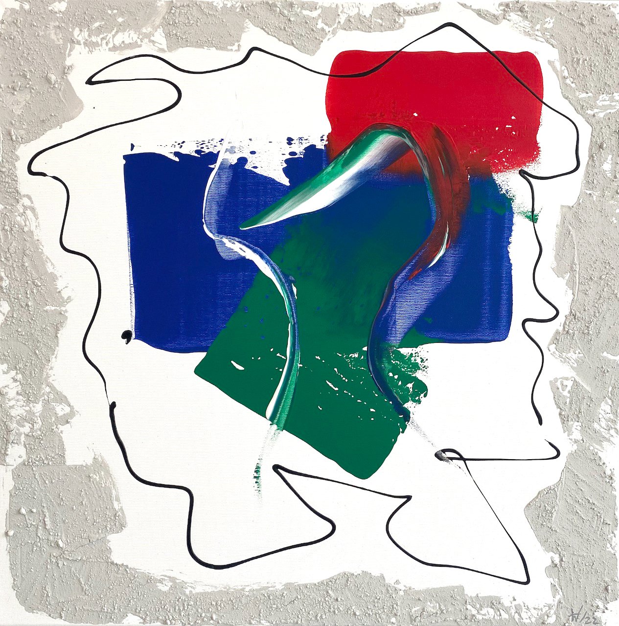 Klee-Blatt I von Hagen Wieland
