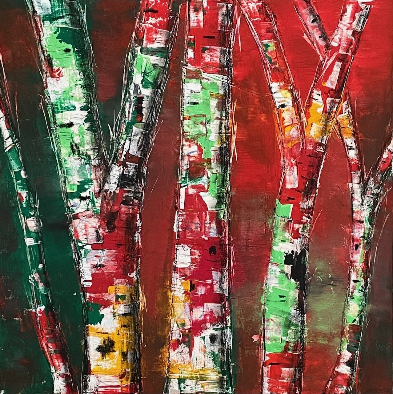 Red birch von Hagen Wieland