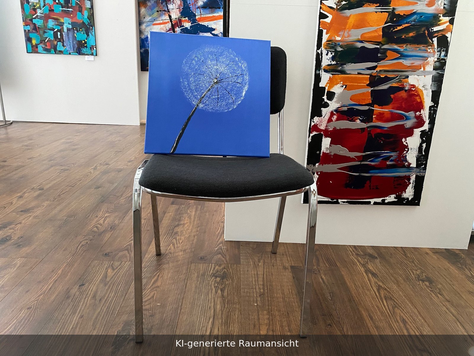 Pusteblume blau 4