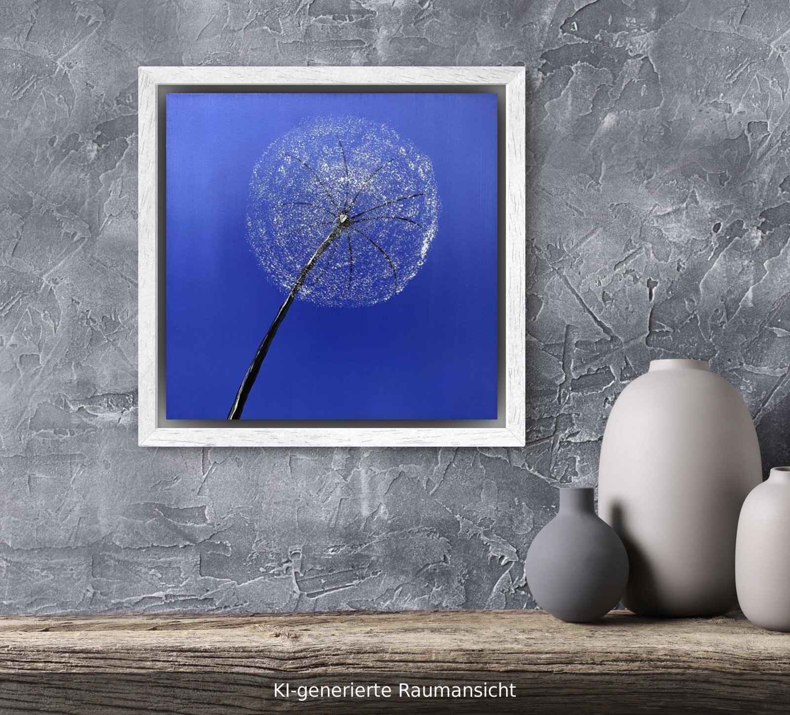 Pusteblume blau 5