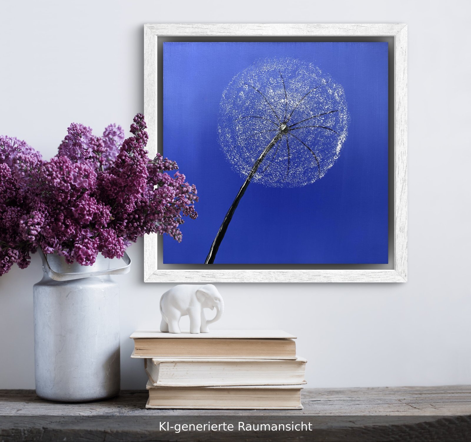 Pusteblume blau 6