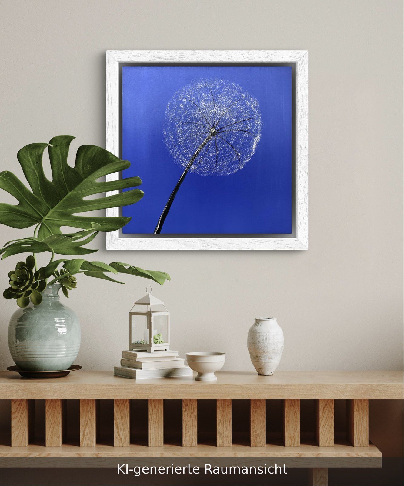 Pusteblume blau 7
