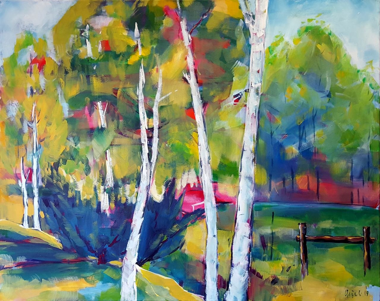 Waldwiese von Philipp Grieb