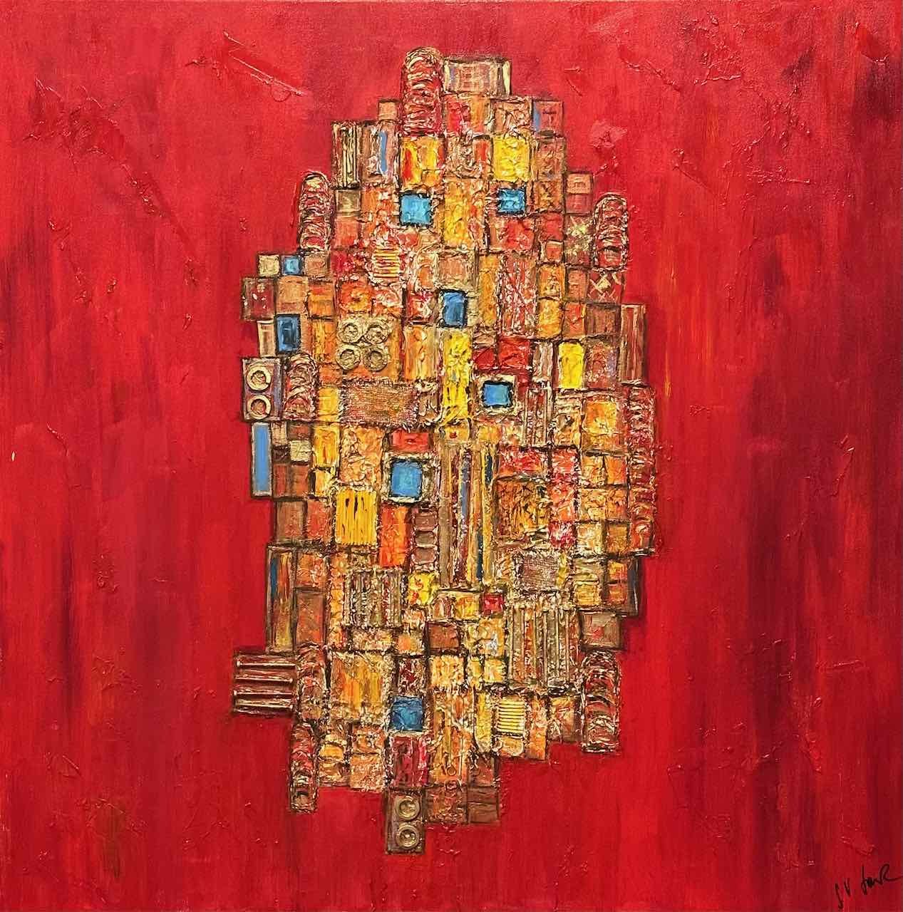 Red Dream III von Suzanne Vivien Sommer