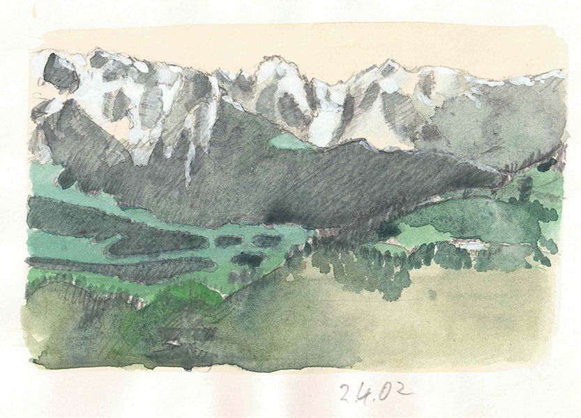 Bergpanorama