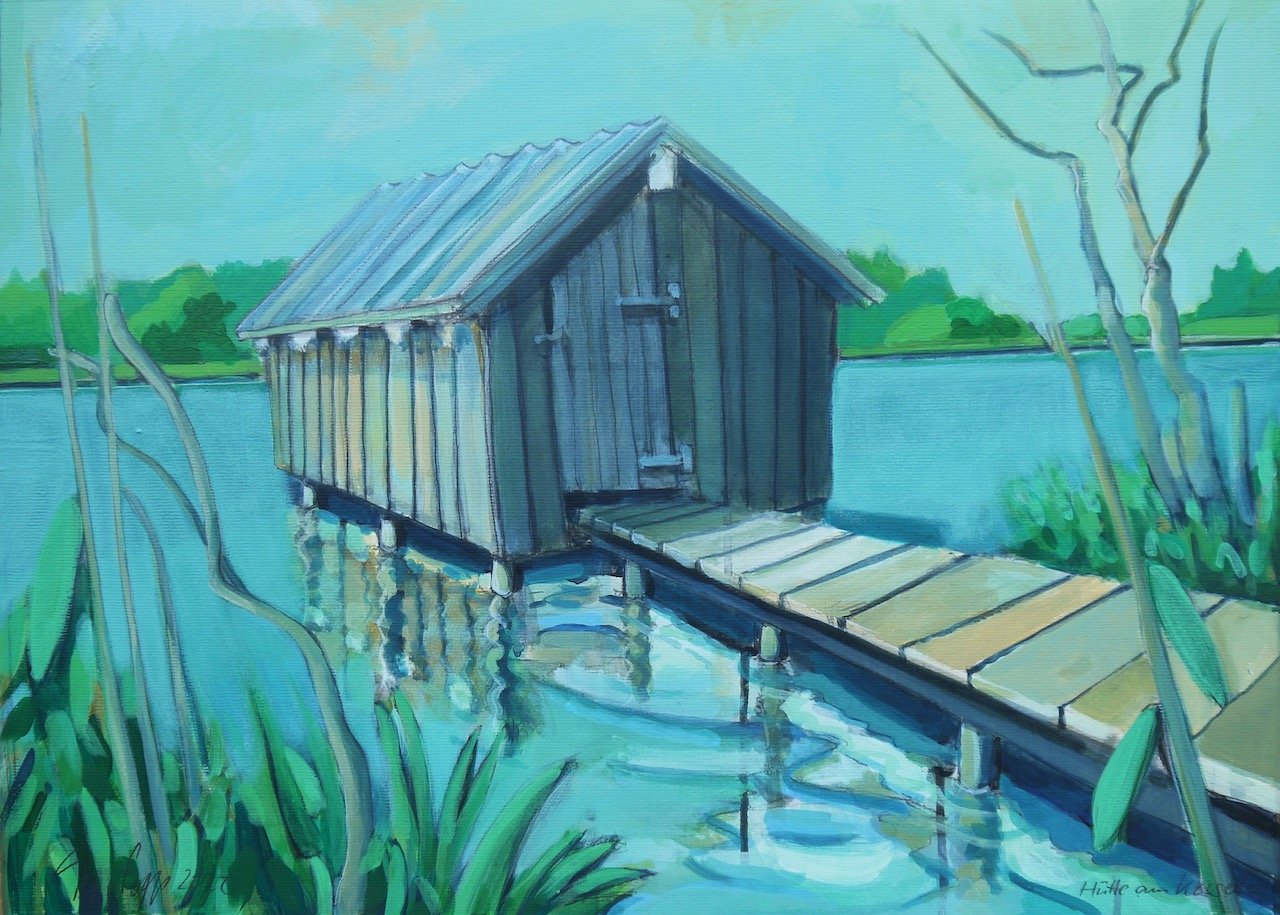 Hütte am Kesselsee