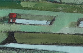 Landschaft mit Fischfutter 2