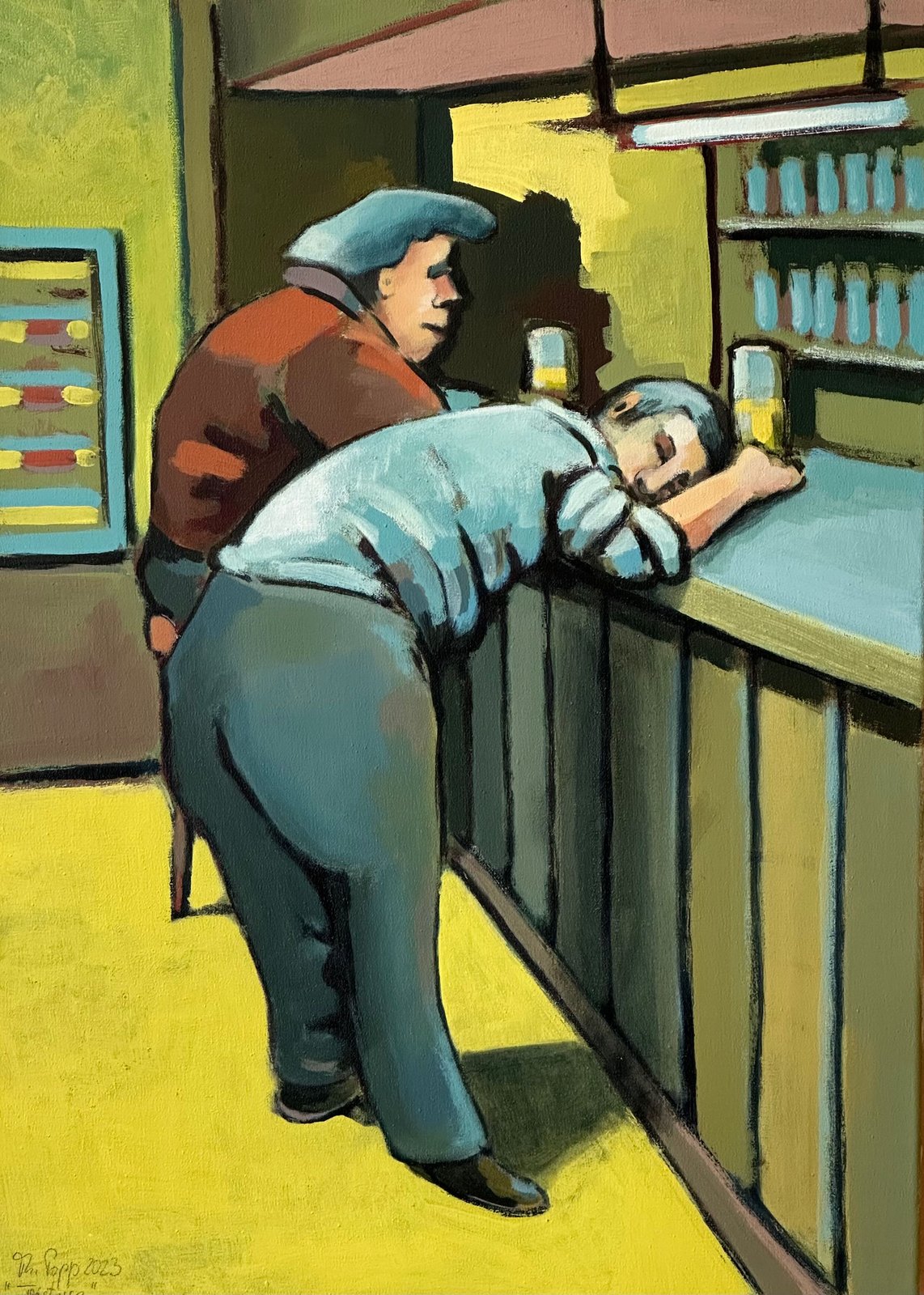 Alles klar an der Bar