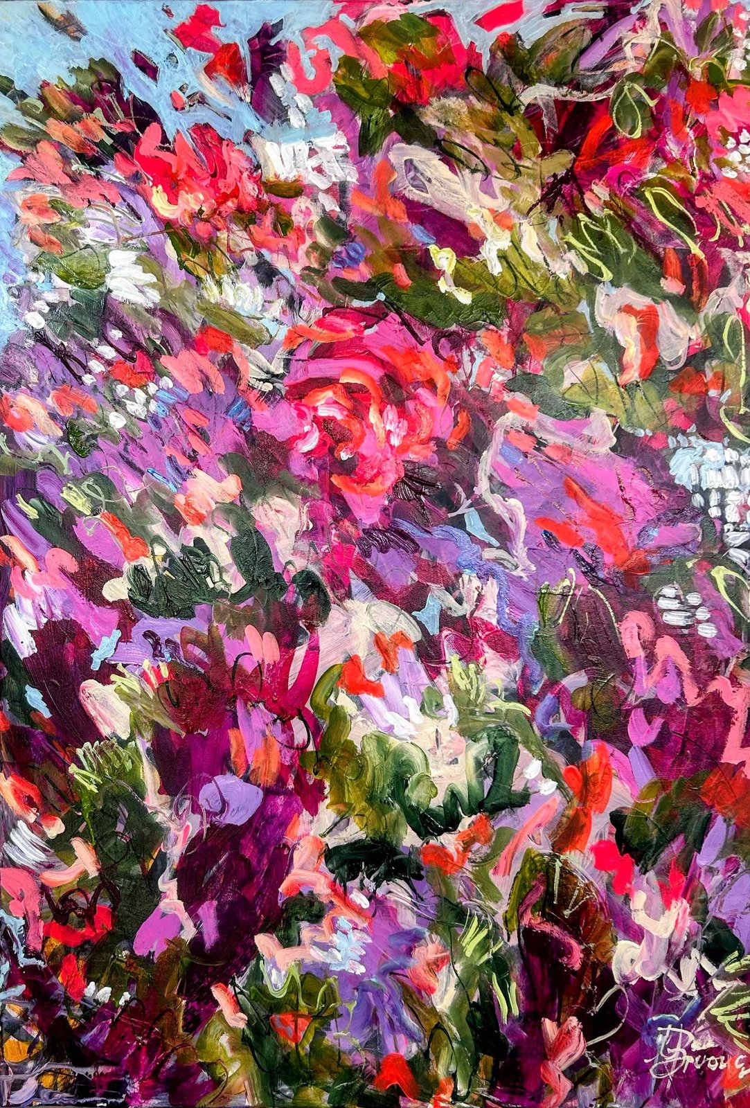 Purple Spring von Ute Bivona