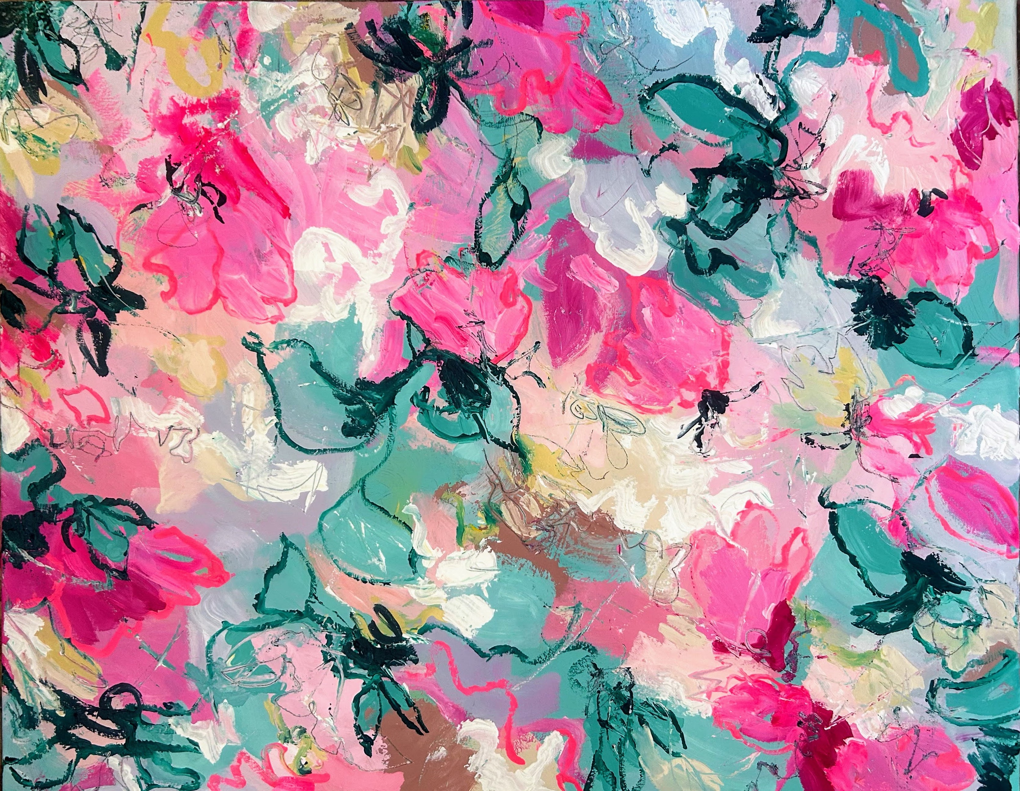 Blooming Pink von Ute Bivona