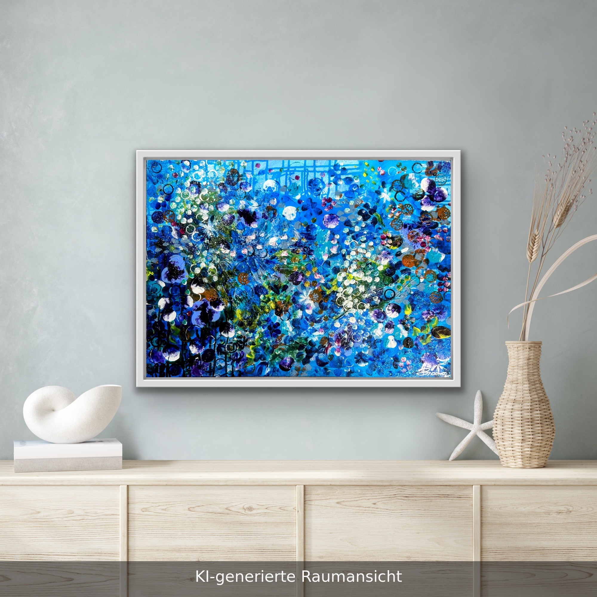 Dream of a blue cottage garden 3