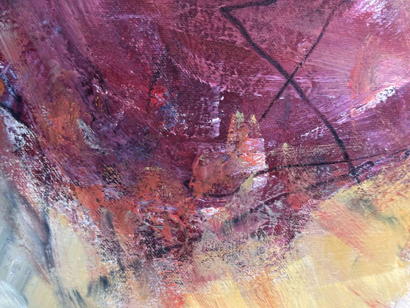 Orange Composition I – Ulrike Gerd Hartmann 2