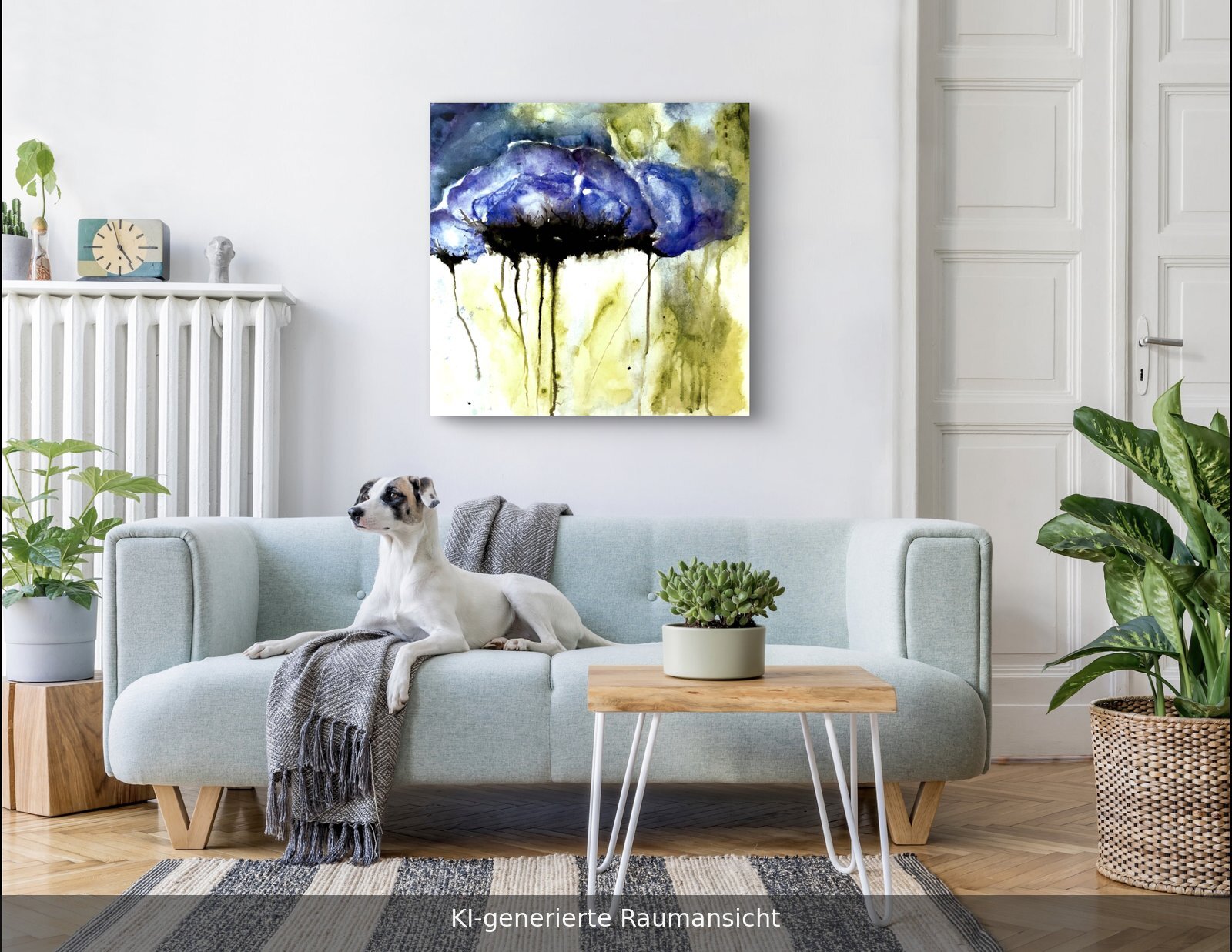 blue poppies 4